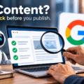 Using AI for SEO Content? Google Says Don’t Publish Without Human Review